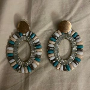 Pretty & Poised hoop earrings